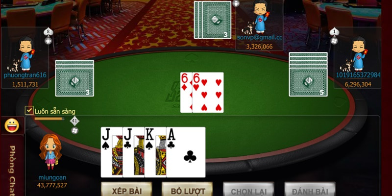 Cách tính điểm khi chơi bài sâm 888B dành cho người chơi                          