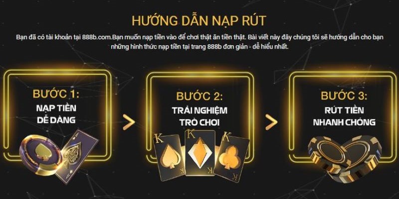 Hướng dẫn chi tiết các bước nạp tiền nhanh và hiệu quả nhất
