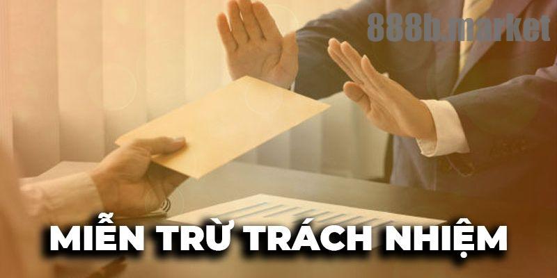 Quy định chủ đạo của miễn trừ trách nhiệm
